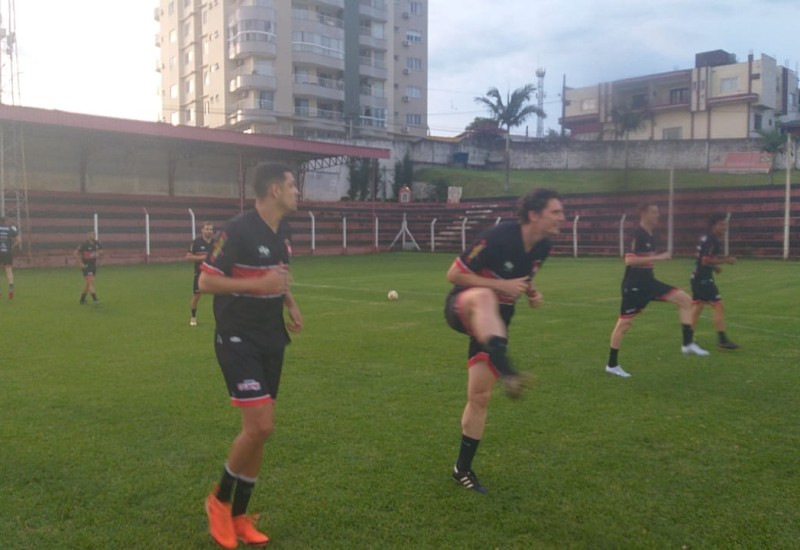 Guarani se prepara para o duelo com o Grêmio União (Foto: Sergio Wathier/JRTV)