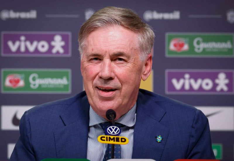 Carlo Ancelotti, técnico da seleção brasileira (Foto: Rafael Ribeiro/CBF)