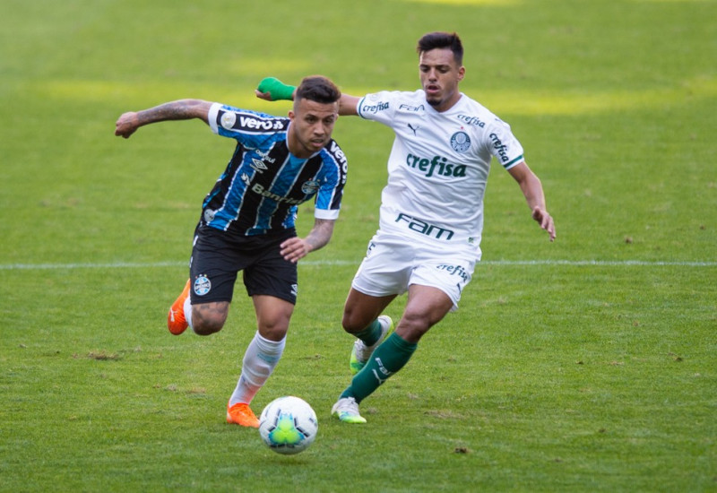 A vantagem é do Palmeiras, mas os gremistas ainda acreditam no título