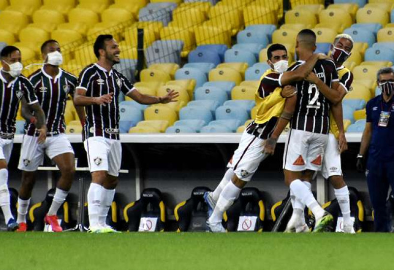 Flu comemora conquista da Taça Rio