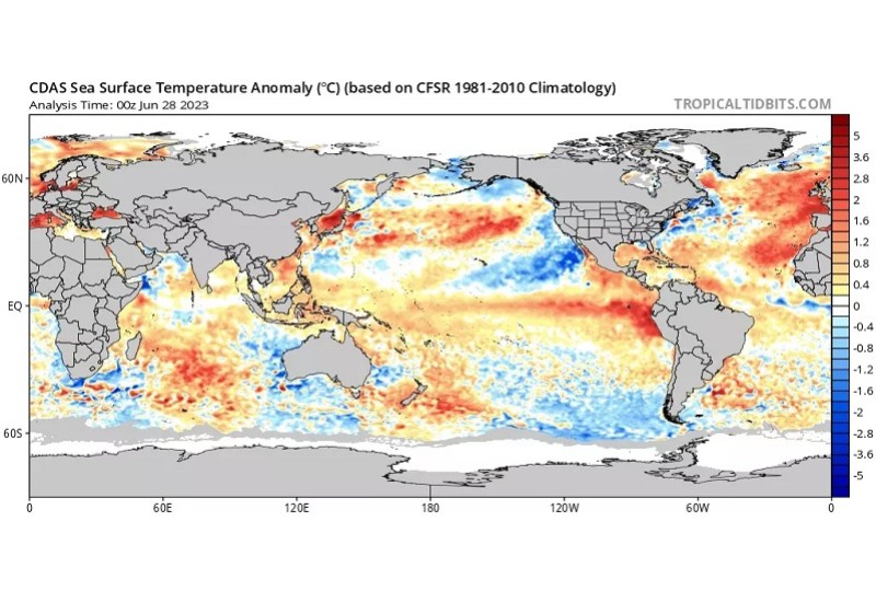 O El Niño pode trazer eventos climáticos extremos, com chuvas muito volumosas e temperaturas atípicas para a estação em Santa Catarina. – Foto: Piter Scheuer/Divulgação