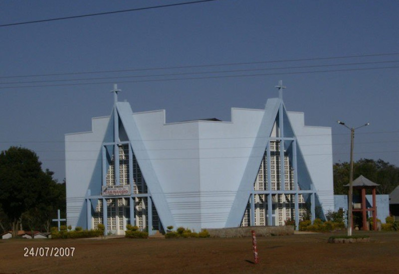 Santuário de Nossa Senhora do Caravággio, em Guaraciaba (SC)